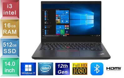 Lenovo ThinkPad E14 Gen 4 - i3 - 16GB RAM - 512GB SSD