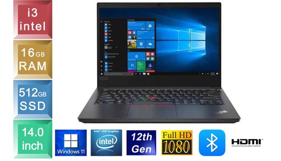 Lenovo ThinkPad E14 Gen 4 - i3 - 16GB RAM - 512GB SSD