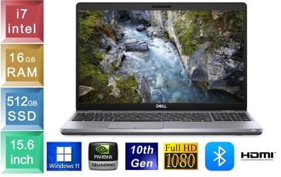 Dell Precision 3550 - i7 - 16GB RAM - 500GB SSD