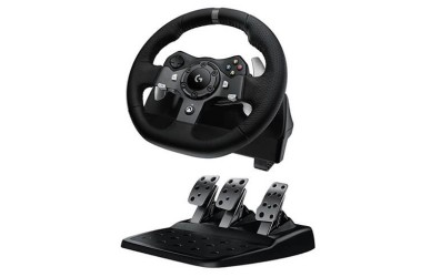 Logitech G923 Τιμονιέρα με Πετάλια για PS5, PS4, PC