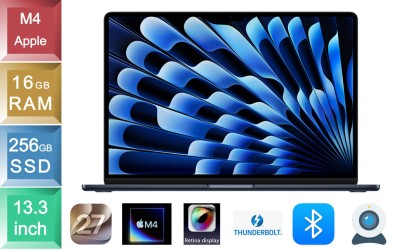 Apple Macbook Air - M4 - 16GB RAM - 256GB SSD