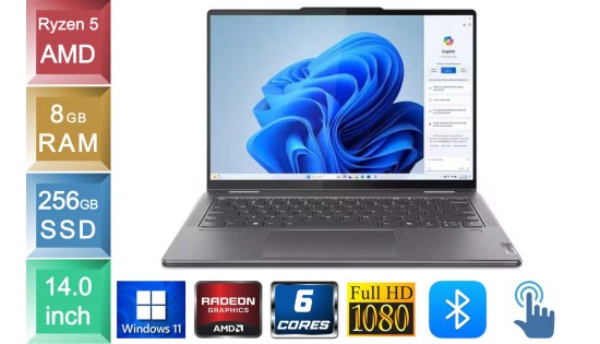 Lenovo Yoga  7 14ACNN6 - Ryzen 5 - 8GB RAM - 256GB SSD - Touch