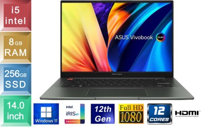 Asus Vivobook S 14 OLED K3402 - i5 - 8GB RAM - 256GB SSD