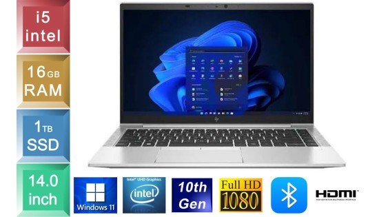 HP Elitebook 840 G7 - i5 - 8GB RAM - 1TB SSD